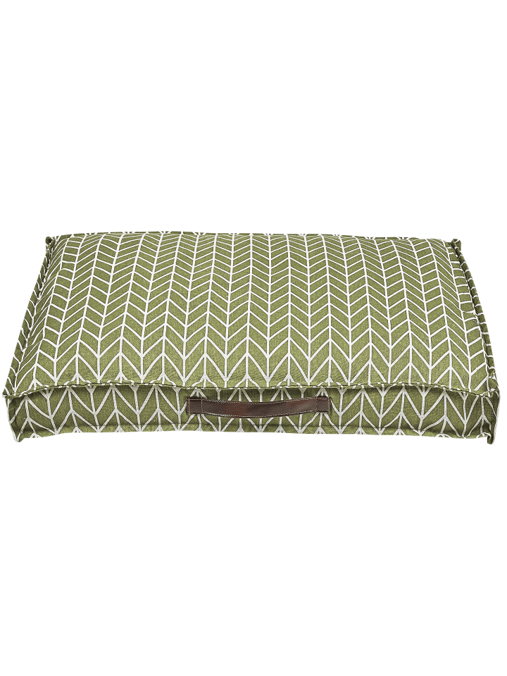 Beliani Tierbett PAYAS in Grün/Weiß/Braun - (W) 70 x (H) 10 x (L) 50 cm günstig kaufen onesize