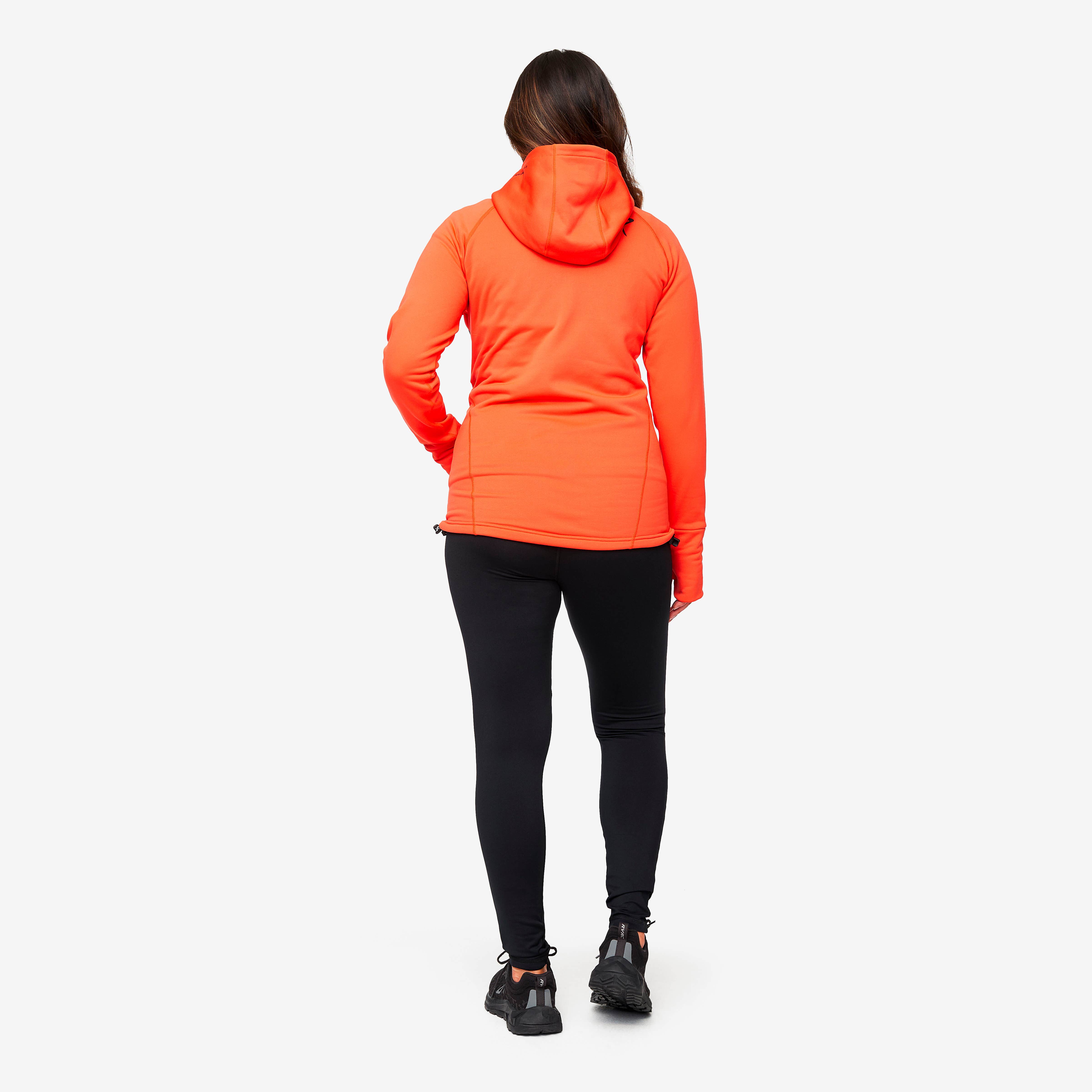 Illusion Hoodie Femme Mandarin Red