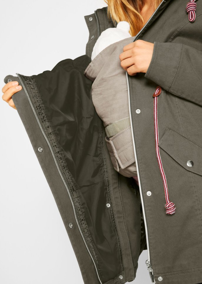 Umstandsjacke/Tragejacke für den Übergang