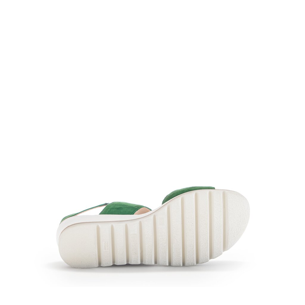 Gabor fashion Keilsandalette grün