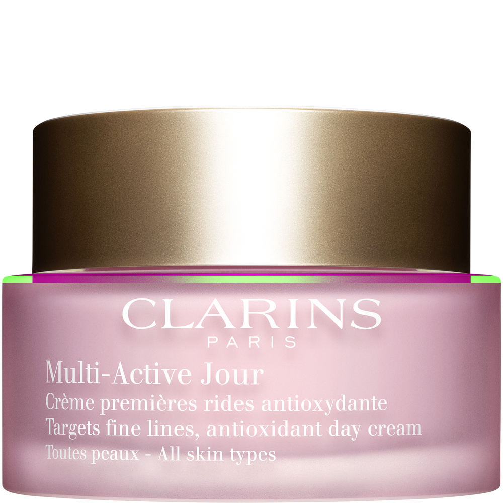Clarins Multi-Active Jour, Crème Premières Rides Antioxydante - Toutes Peaux Soin visage