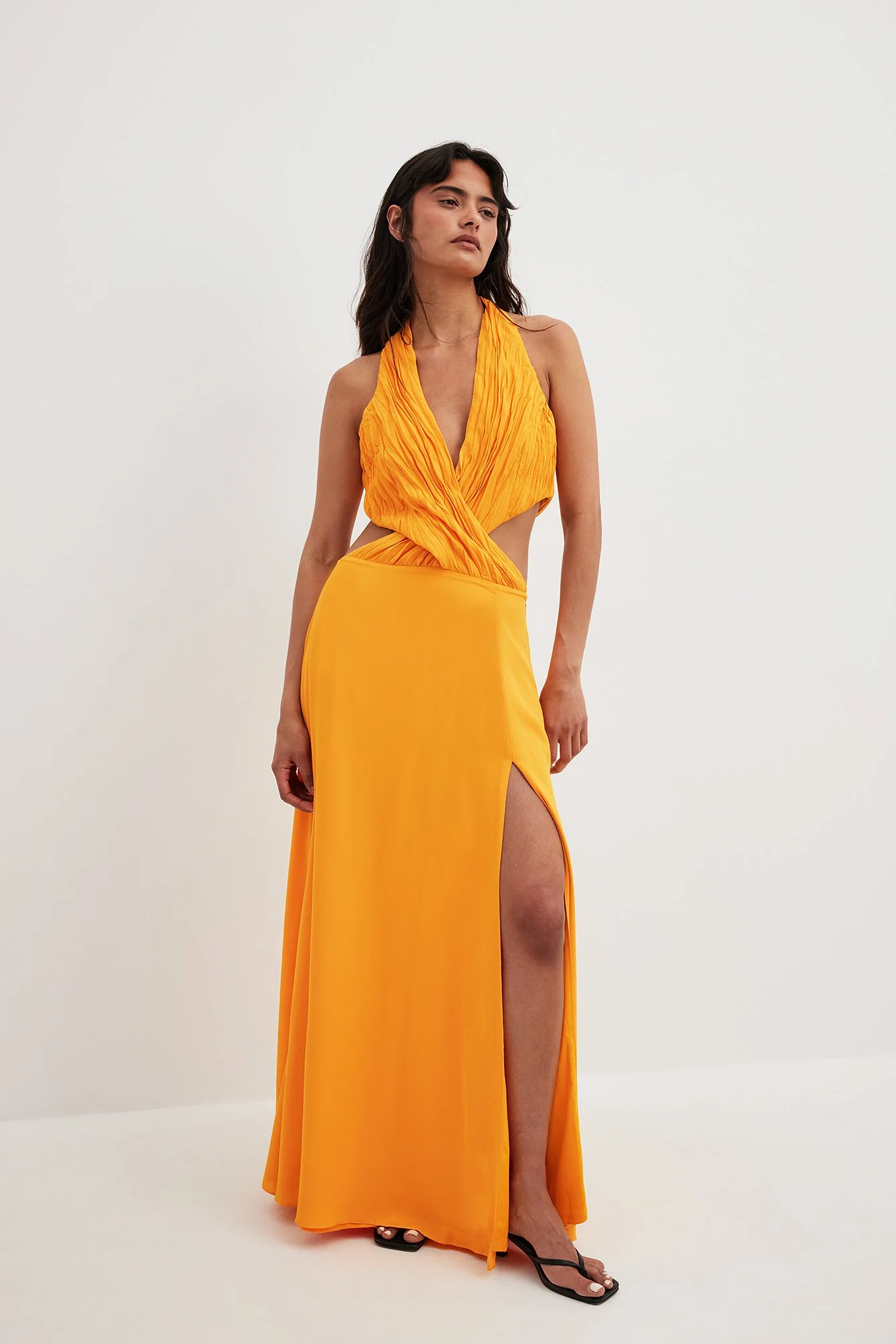 Neckholder Maxikleid