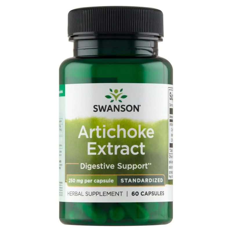 Swanson kapsule artičoke 250 mg