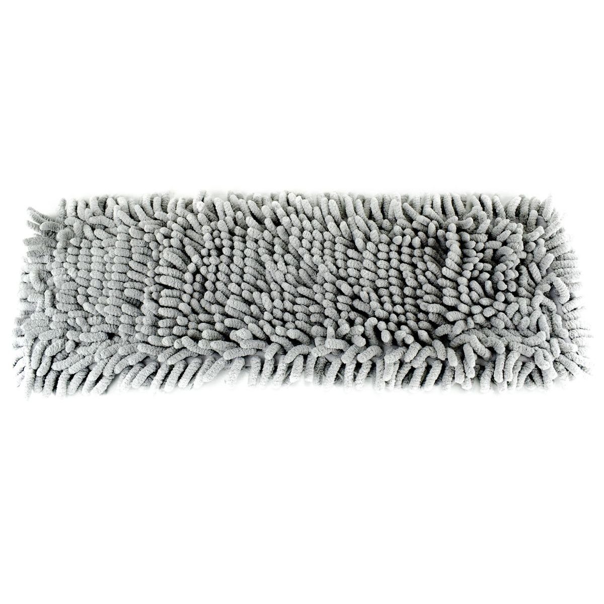 Marabellas Shop Ersatzbezug für Bodenwischer ca. 47x17x2 cm Chenille Wischbezug Wischbezug (20 % Polyamid, 80 % Polyester, 17x47 cm, Universalbezug)