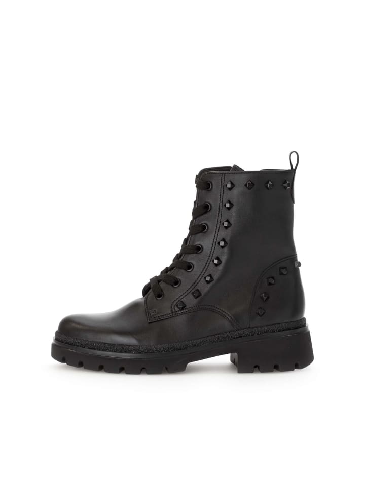 Gabor Comfort Schnürstiefeletten in schwarz günstig kaufen