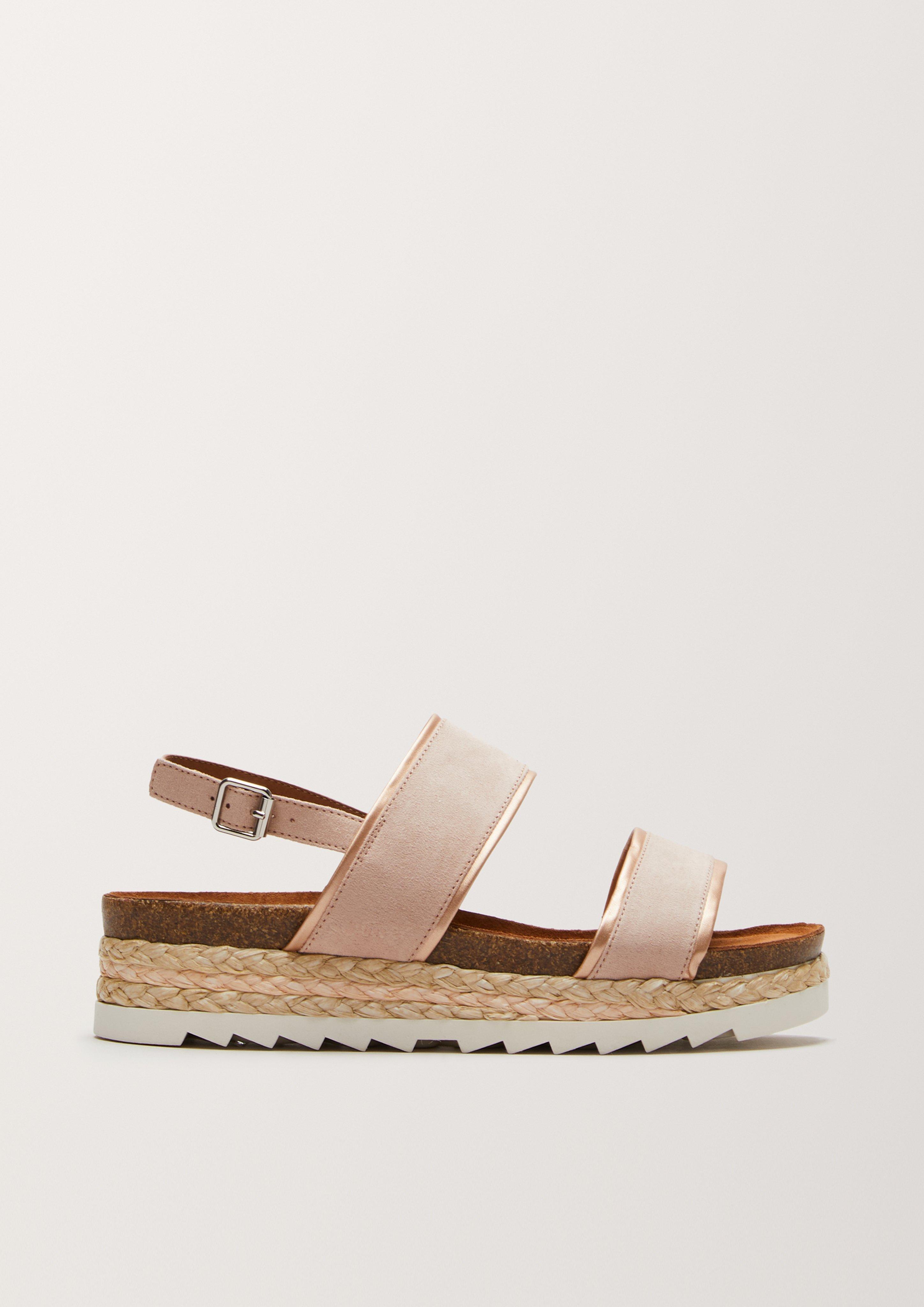 Sandalen mit Plateausohle  6005781-544