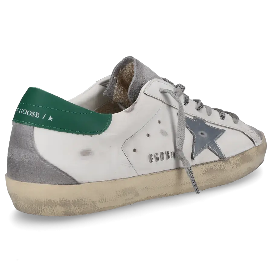 Golden Goose - Sneaker low SUPER-STAR Kalbsleder - weiß