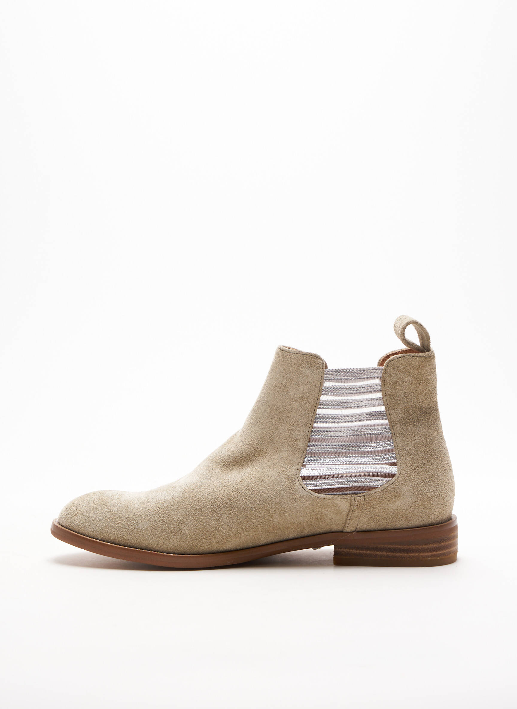 Adige Bottines Femme couleur beige