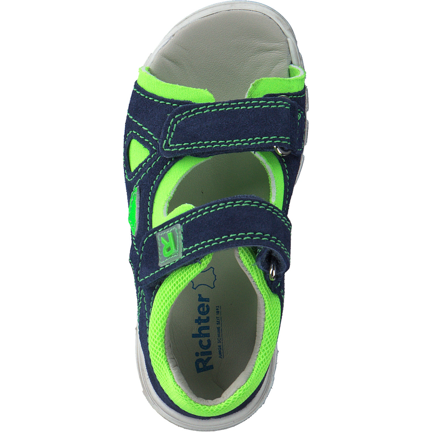 Richter 2309, Sandalen (Kinder), Kinder, Blau (Nautical/Neon Gr)