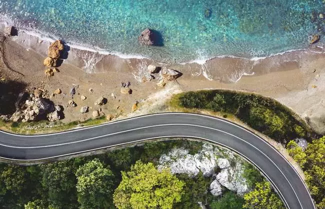 Puzzle 200 Teile - Beachroad