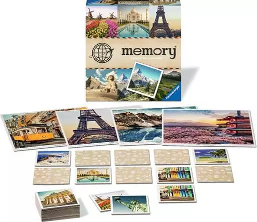 Collector's memory® Schönste Reiseziele - Spiel ab 6 Jahren