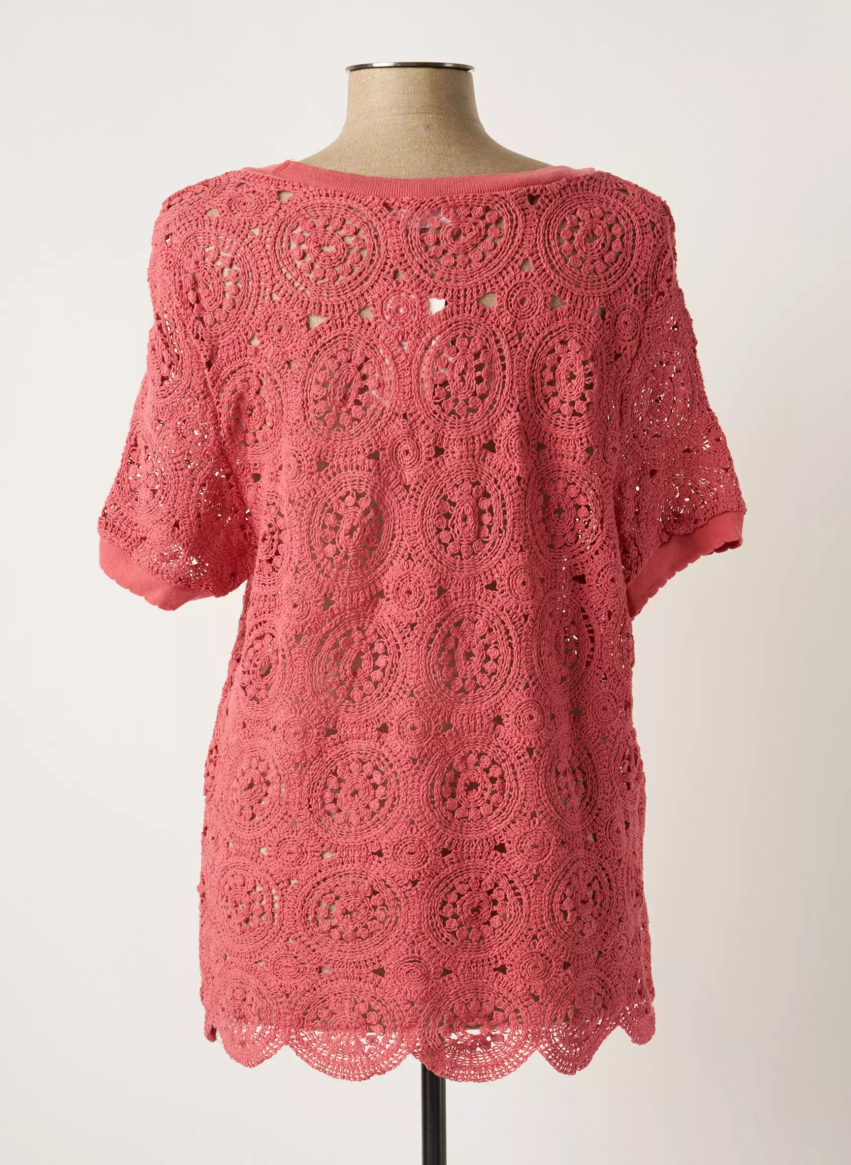 C Est Beau La Vie Tops Femme couleur rose