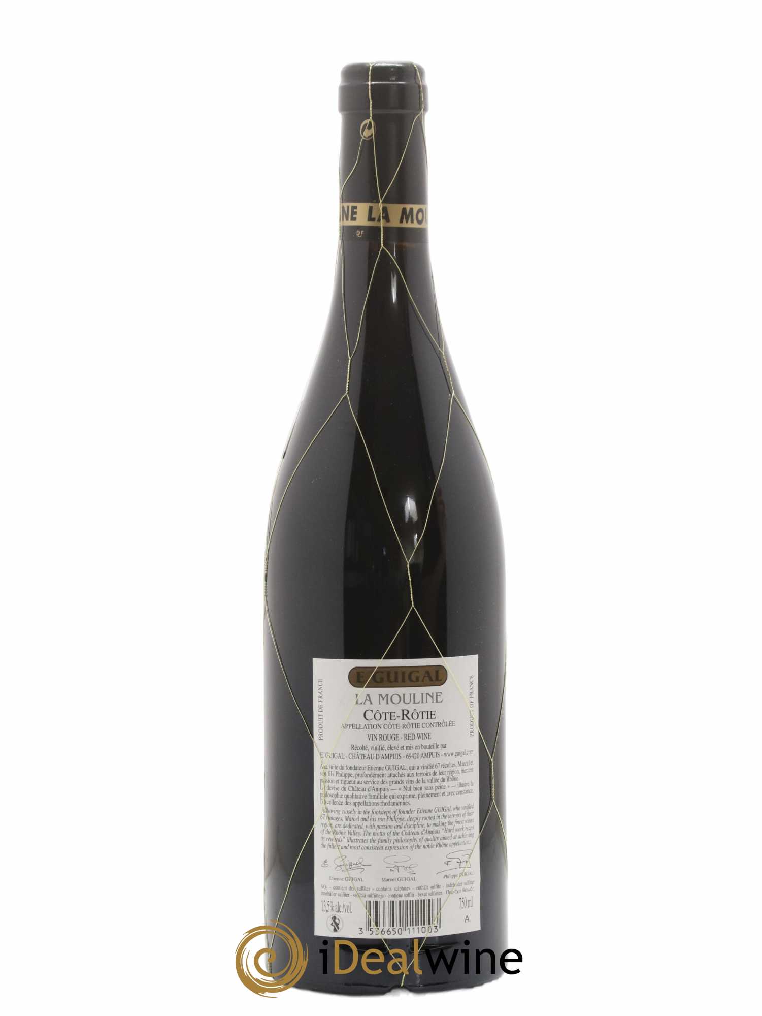Côte-Rôtie La Mouline Guigal  2016 - Lot de 1 Bouteille