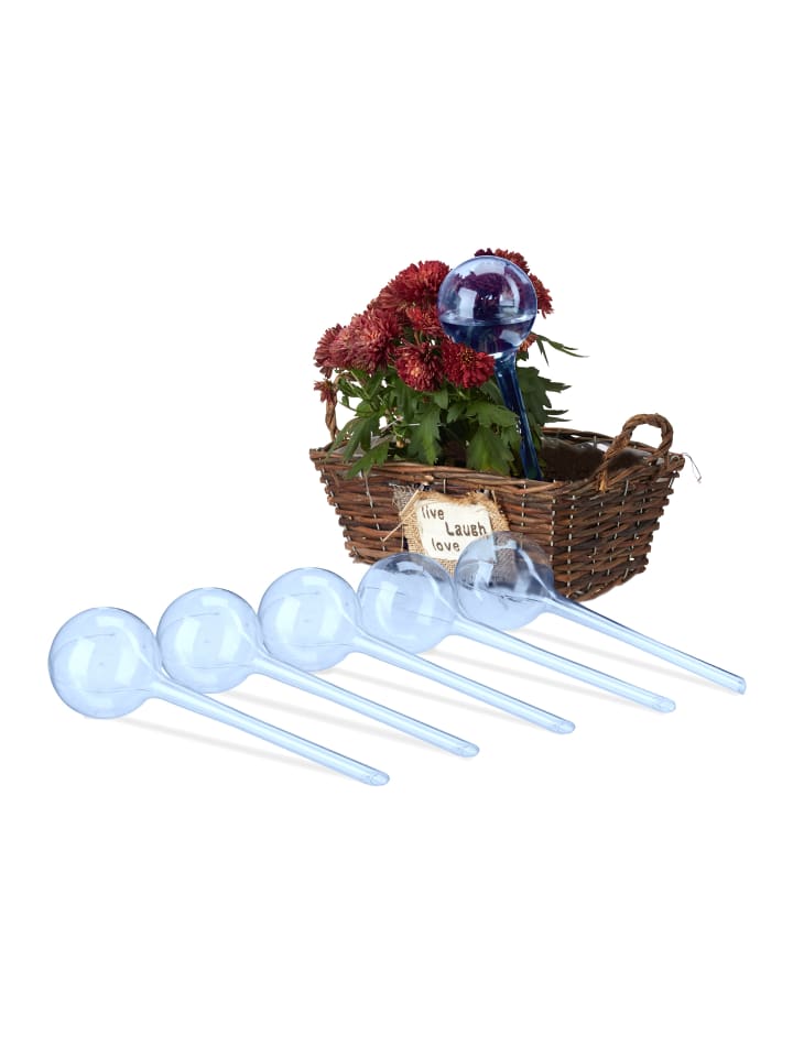 relaxdays 6x Bewässerungskugel in Blau günstig kaufen onesize