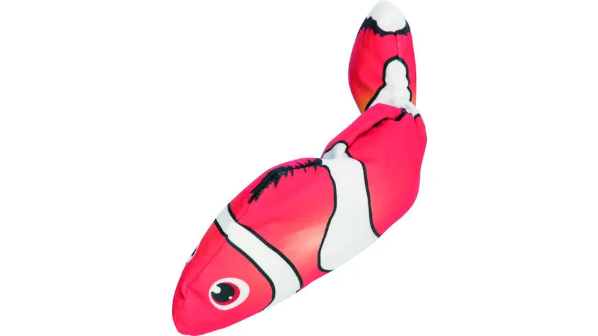 Trixie Katzenspielzeug Cat Zappelshrimp, Stoff, Katzenminze, 23 cm