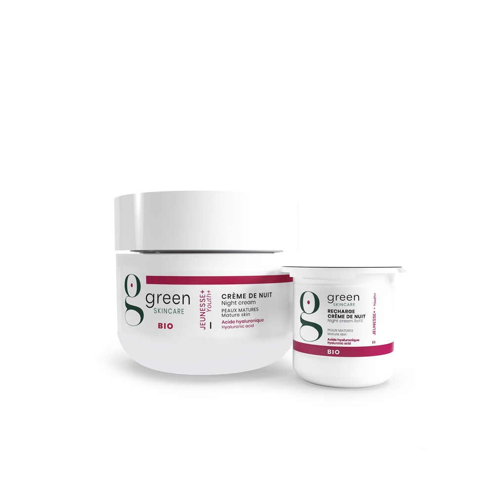 Green Skincare Crème de nuit JEUNESSE+ Crème de nuit JEUNESSE+