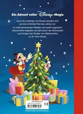 Disney: Magischer Adventskalender zum Lesenlernen