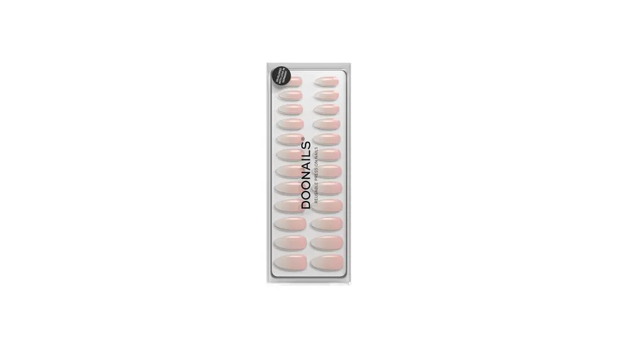 DOONAILS Soft Gel Press Ons Babyboomer Medium Almond Babyboomer - Babyboomer