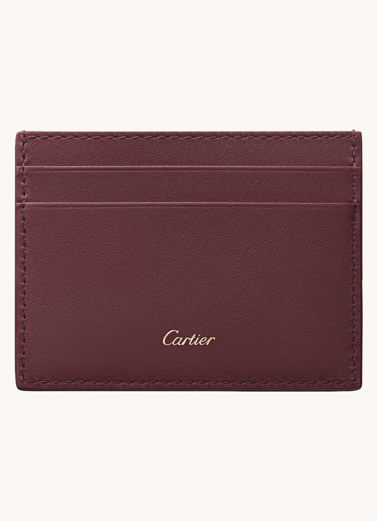 Etui na karty Cartier Diabolo de Cartier ze skóry cielęcej CRL3002003