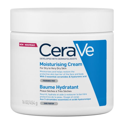 „CeraVe“ drėkinamasis kremas, 454 gramai
