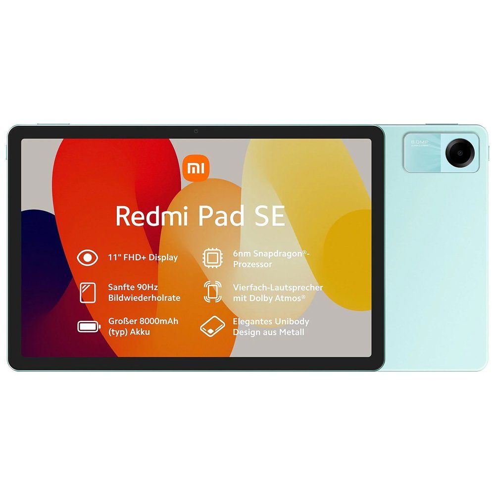 Xiaomi Redmi Pad SE 8GB+256GB & Bluetooth Kopfhörer Tablet (11