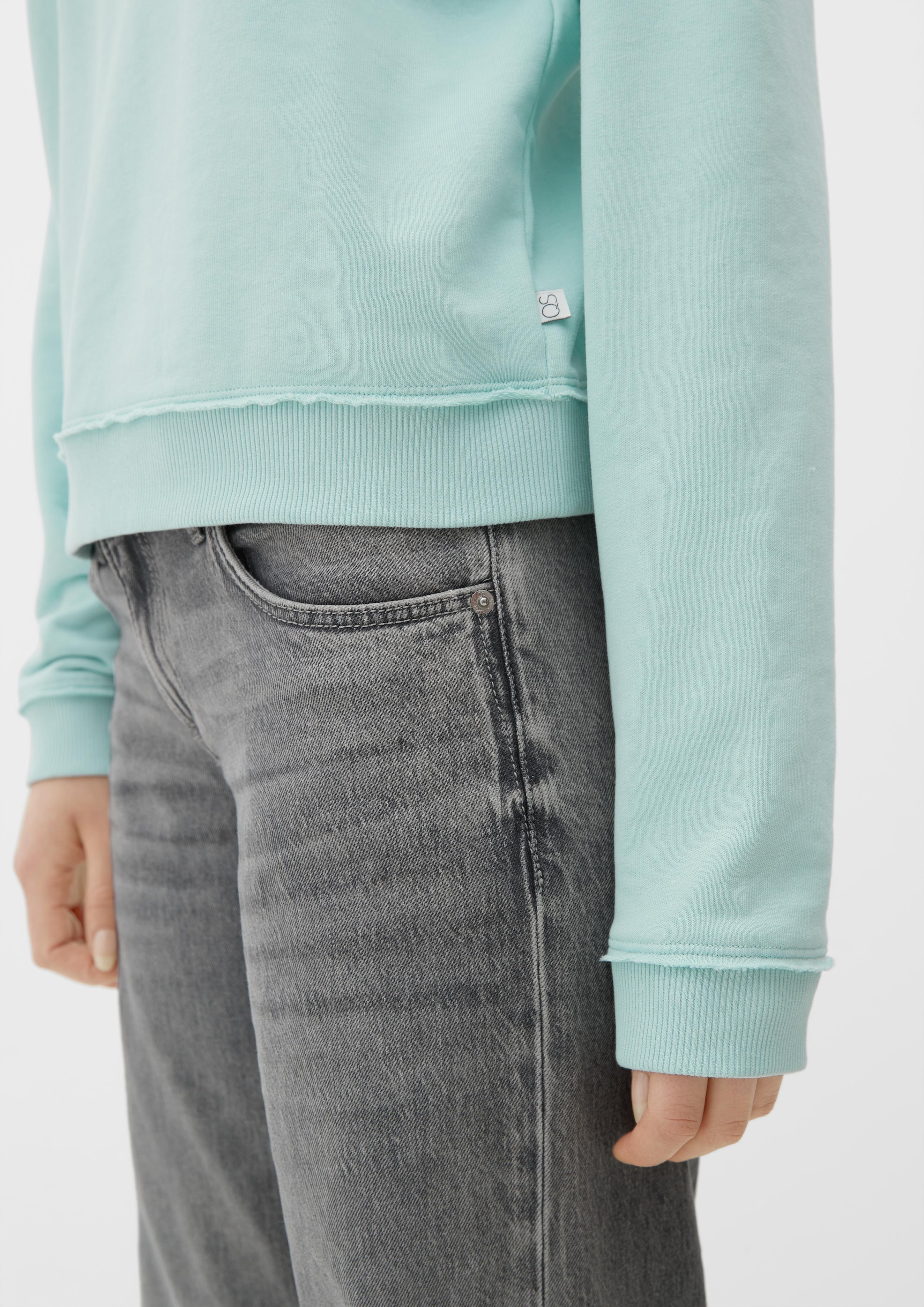 Sweatshirt mit offenem Saum  2127905-6092