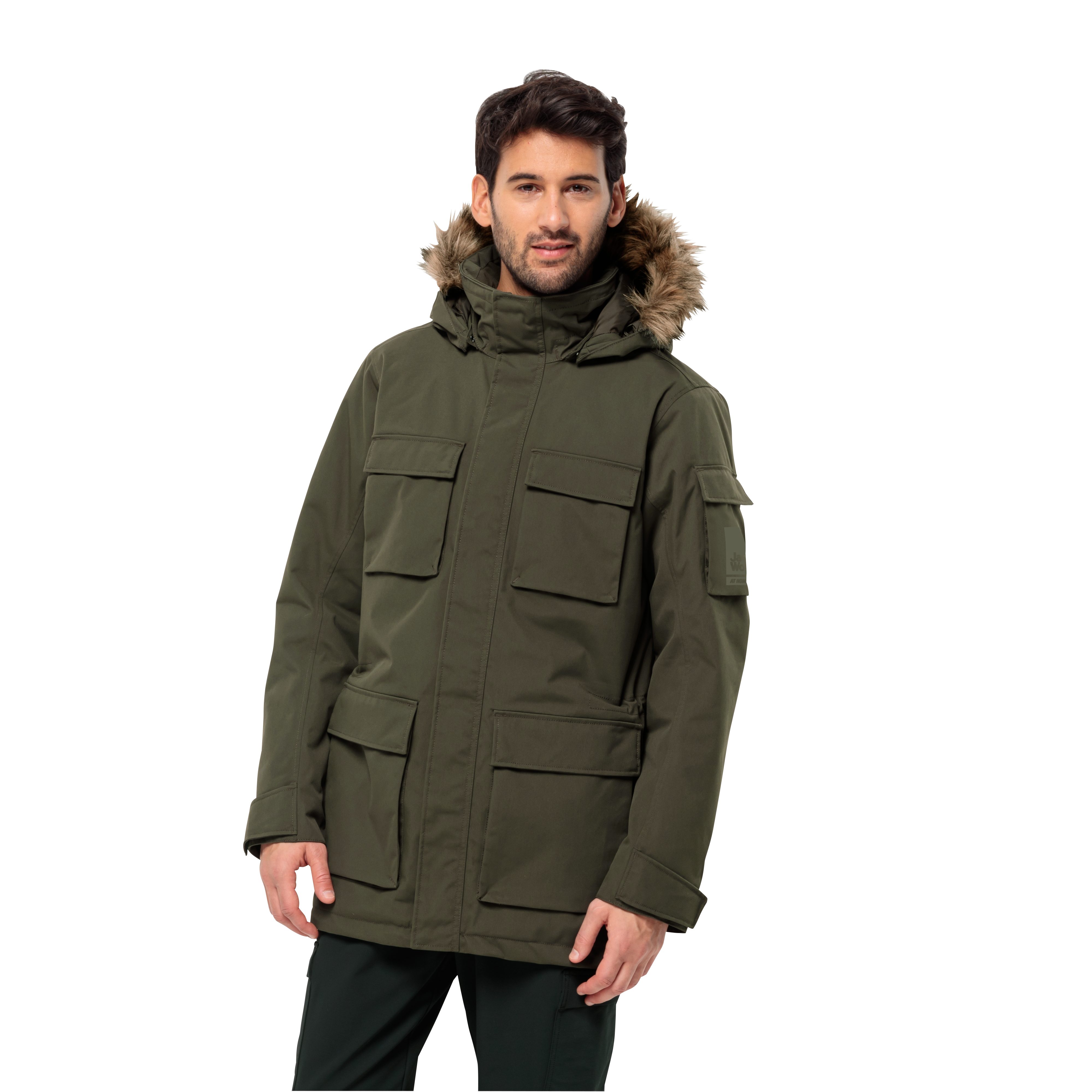 Jack Wolfskin Parka GLACIER CANYON PARKA mit Kunstfaserfüllung