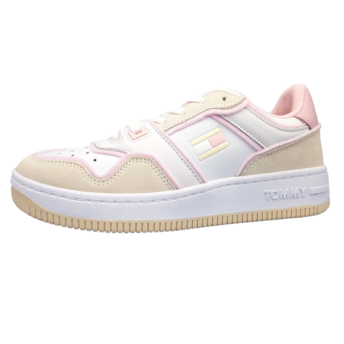 Tommy Hilfiger Decon Basket low cut EN0EN02084 Weiß AEF Calico