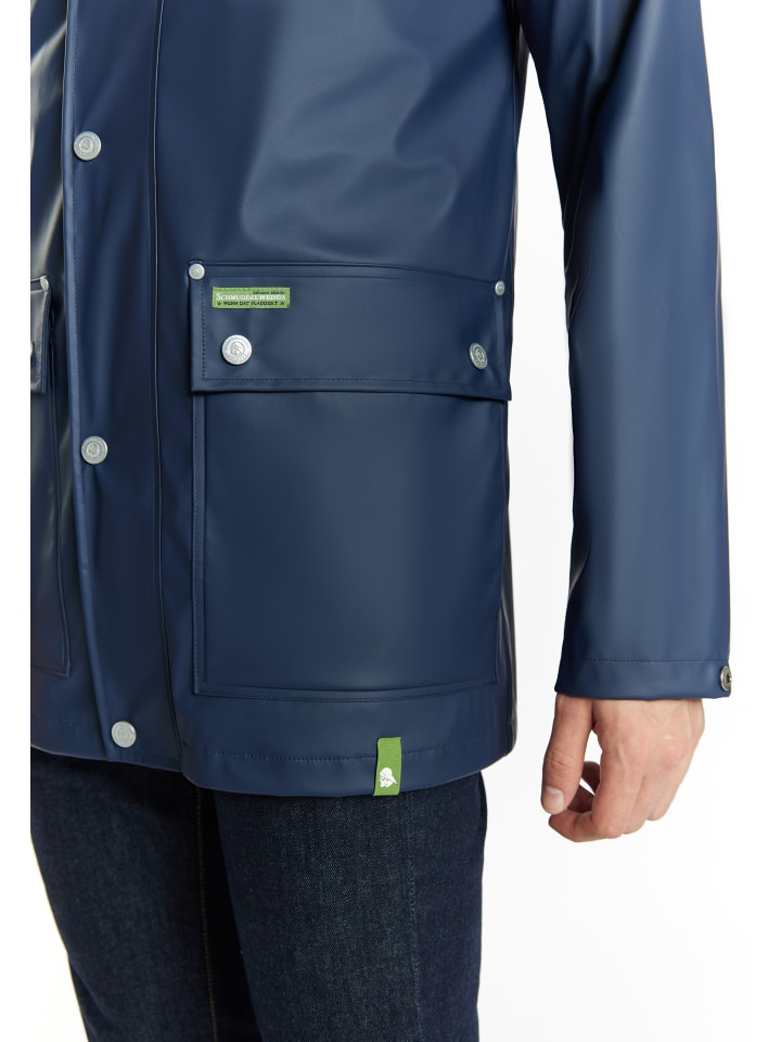 Schmuddelwedda Regenjacke in Marine günstig kaufen