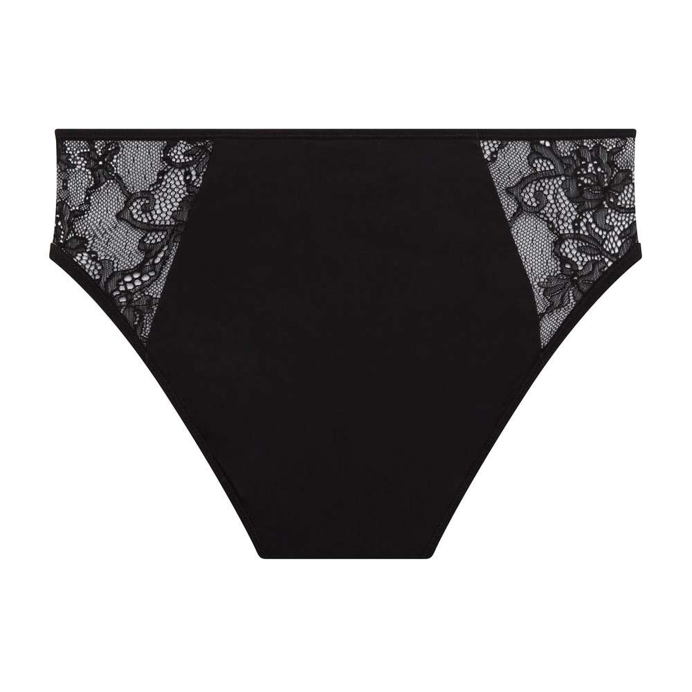 rejeanne Culotte Absolu Rhéa Fleurs Noire Culotte menstruelle