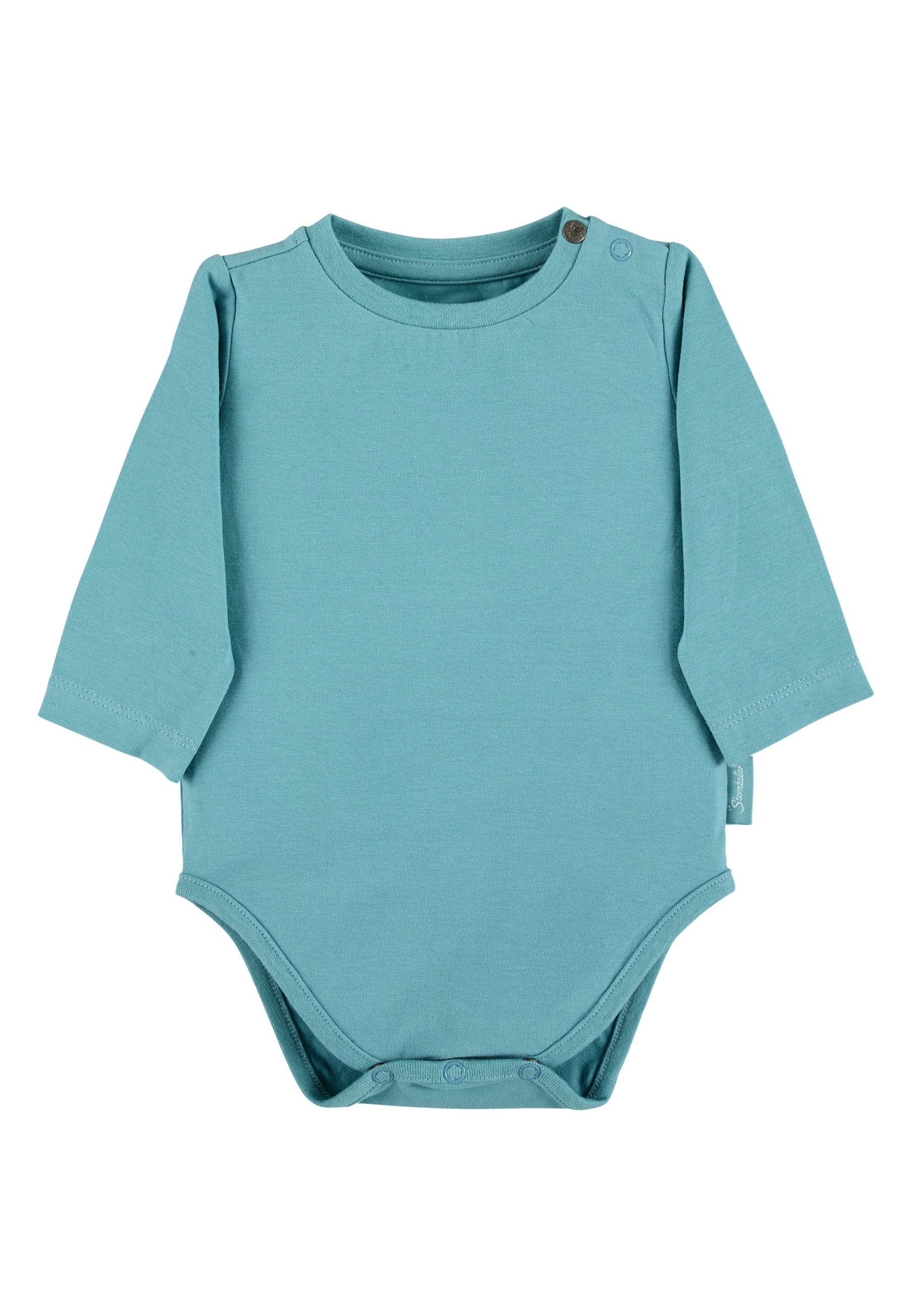 Baby Strampler aus Jersey,  Motiv Eisbär Elia