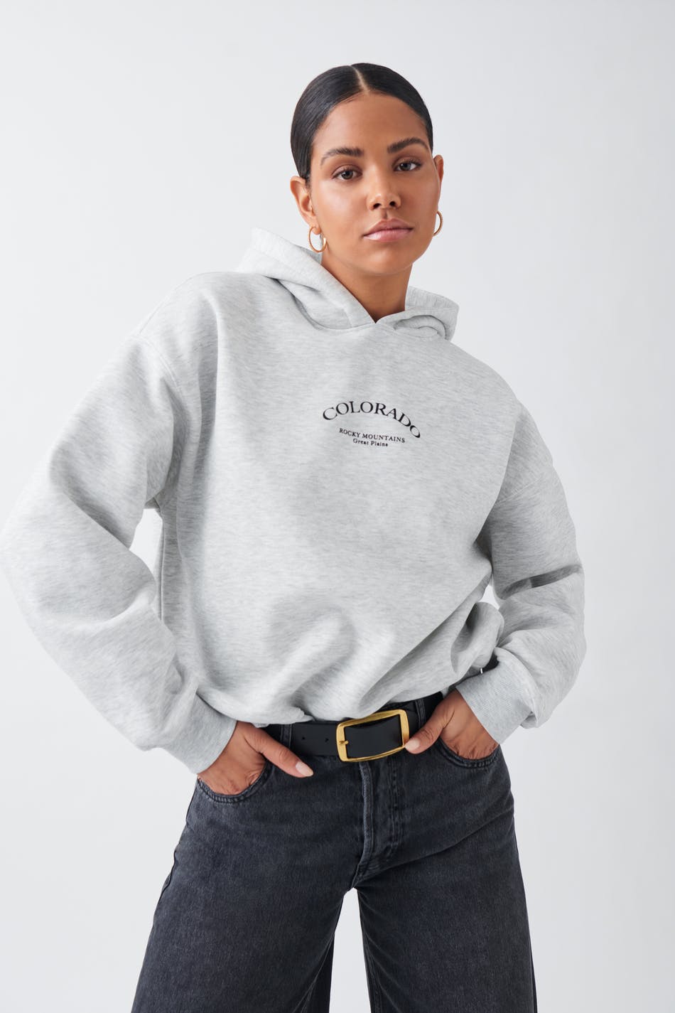 Printed hoodie