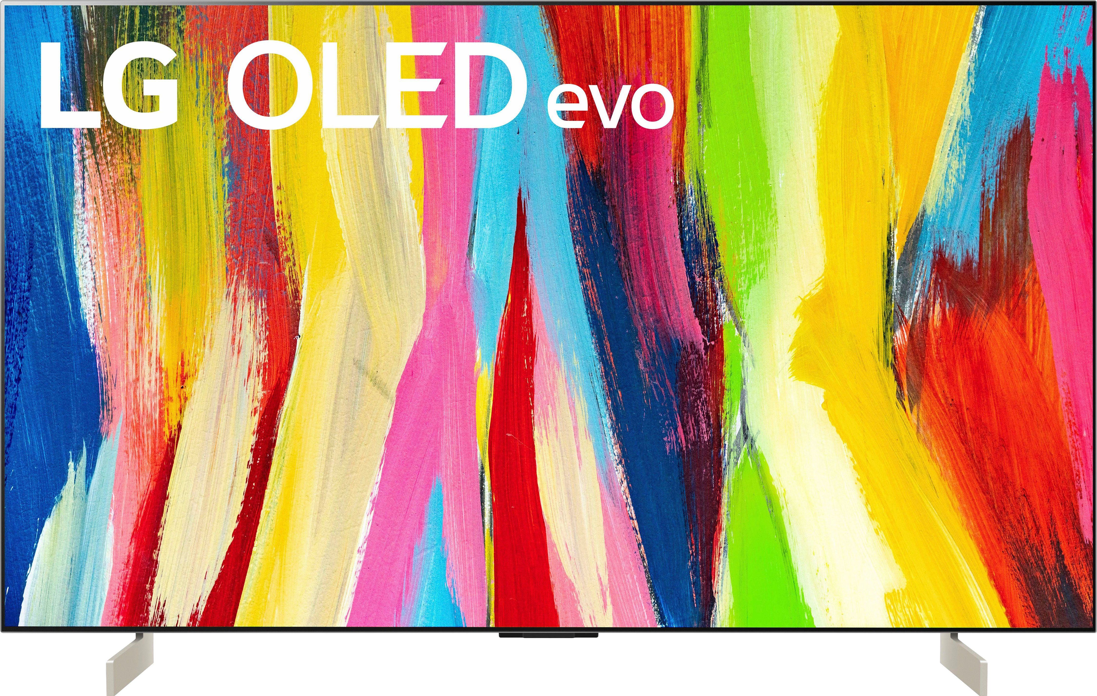 LG OLED42C29LB OLED-Fernseher (106 cm/42 Zoll, 4K Ultra HD, Smart-TV)