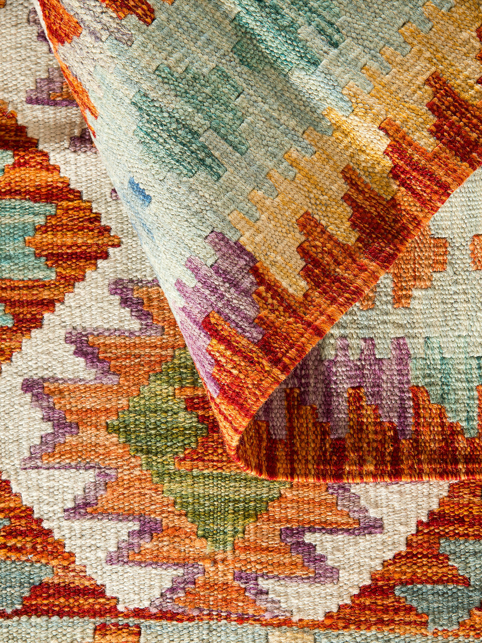Afghan Kelim ca. 78 x 124 cm, Unikat / Einzelstück