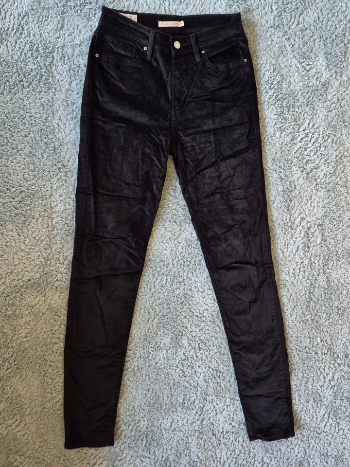Levi´s Hose Jeans 721 schwarz samt günstig kaufen W28/L32
