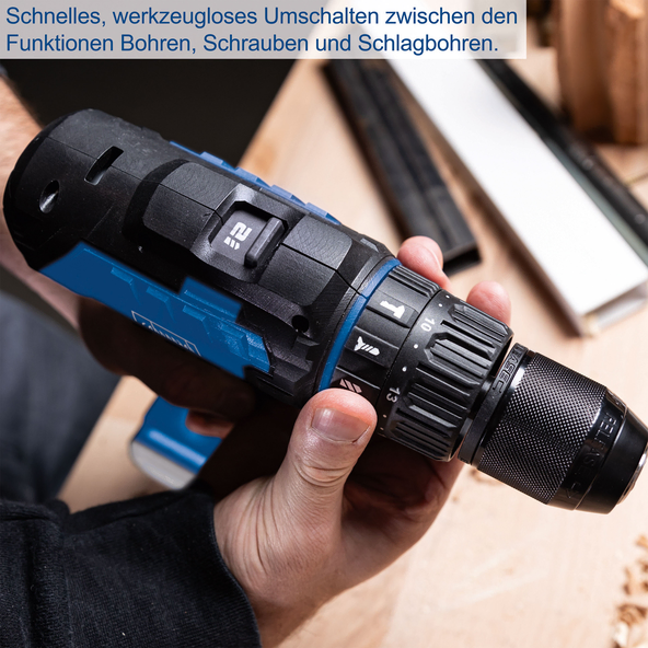 Scheppach Akku Schlagbohrschrauber 20V ohne Akku & Ladegerät