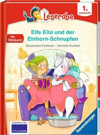 Leserabe - 1. Lesestufe: Elfe Ella und der Einhorn-Schnupfen