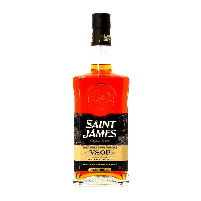 Rhum agricole de la Martinique Saint James Rhum Vieux, V.S.O.P 43°