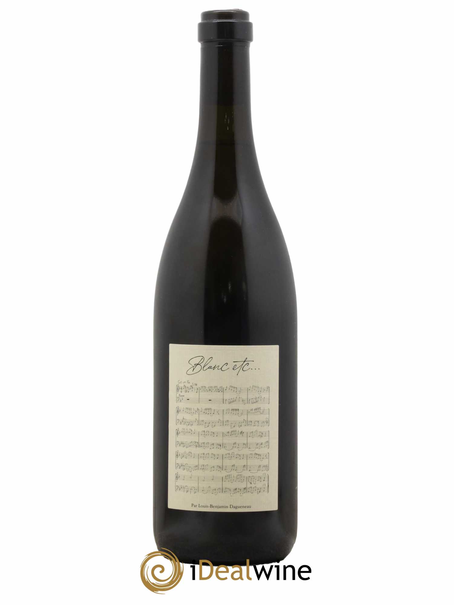 Vin de France Blanc Etc Dagueneau (Domaine Didier - Louis-Benjamin)  2018 - Lot de 1 Bouteille