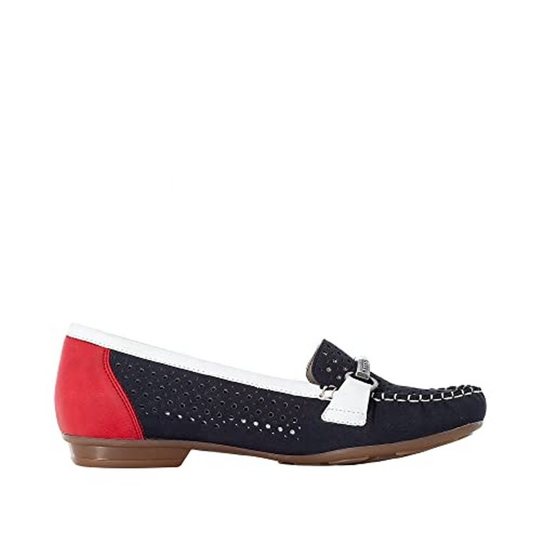 RIEKER Stiefeletten blau