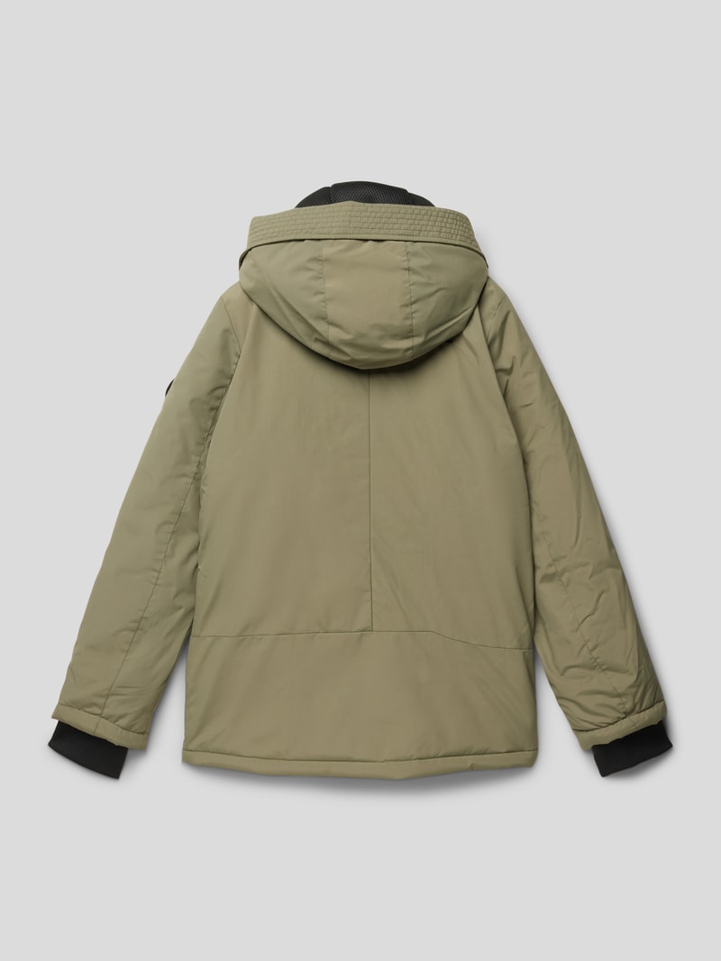 Jacke in Two-Tone-Machart Modell 'Howman' in schilf