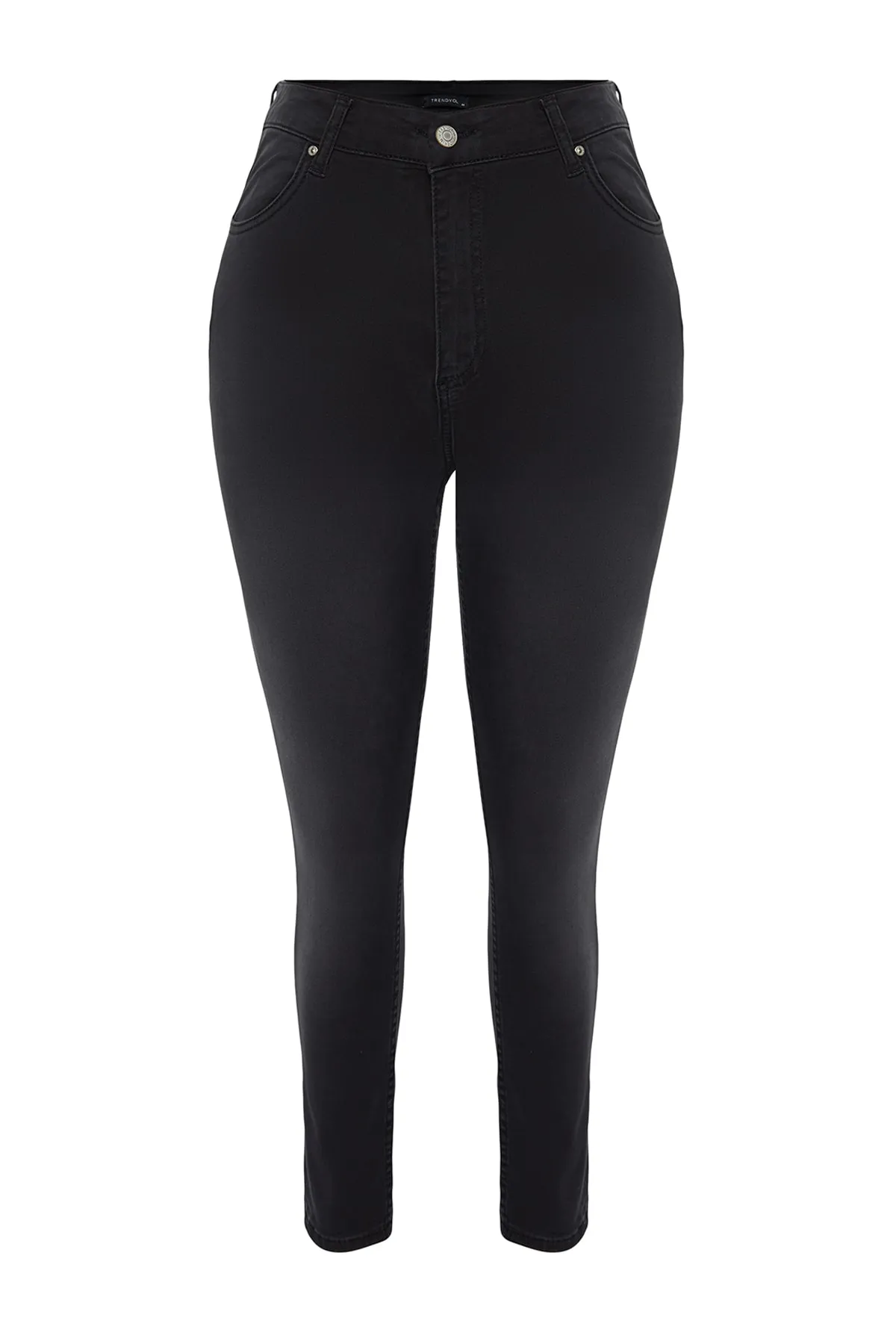 Trendyol Curve  Schwarze Röhrenjeans TBBSS22JE0070