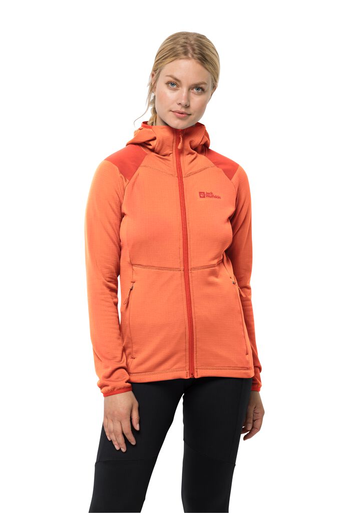 KOLBENBERG HOODED FZ W Fleecejacke Damen