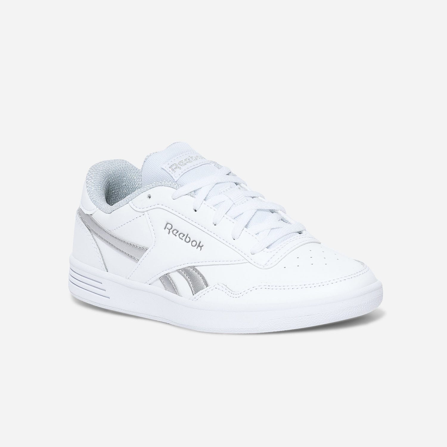 Tennis REEBOK blanche et gris métallisé