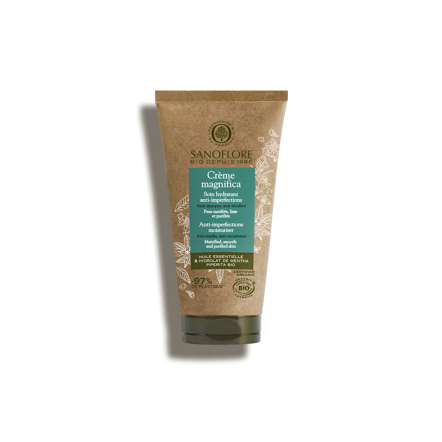 Sanoflore Crème Magnifica Crème hydratante visage anti-imperfections 50 ml