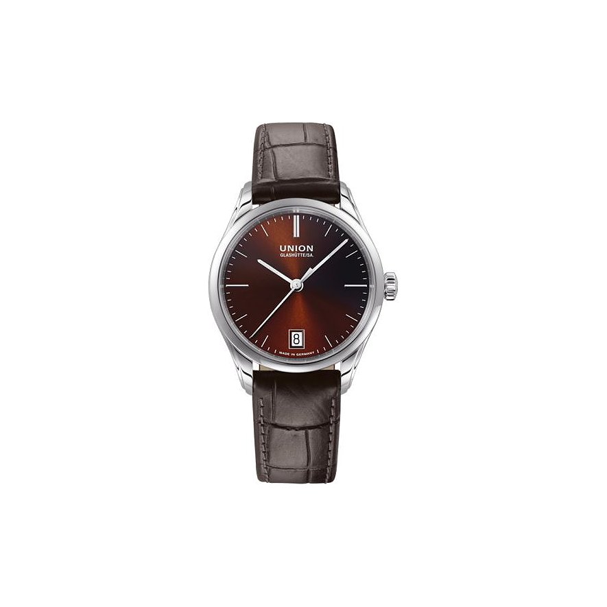 Union Glashütte Damenuhr Viro Datum 34 mm