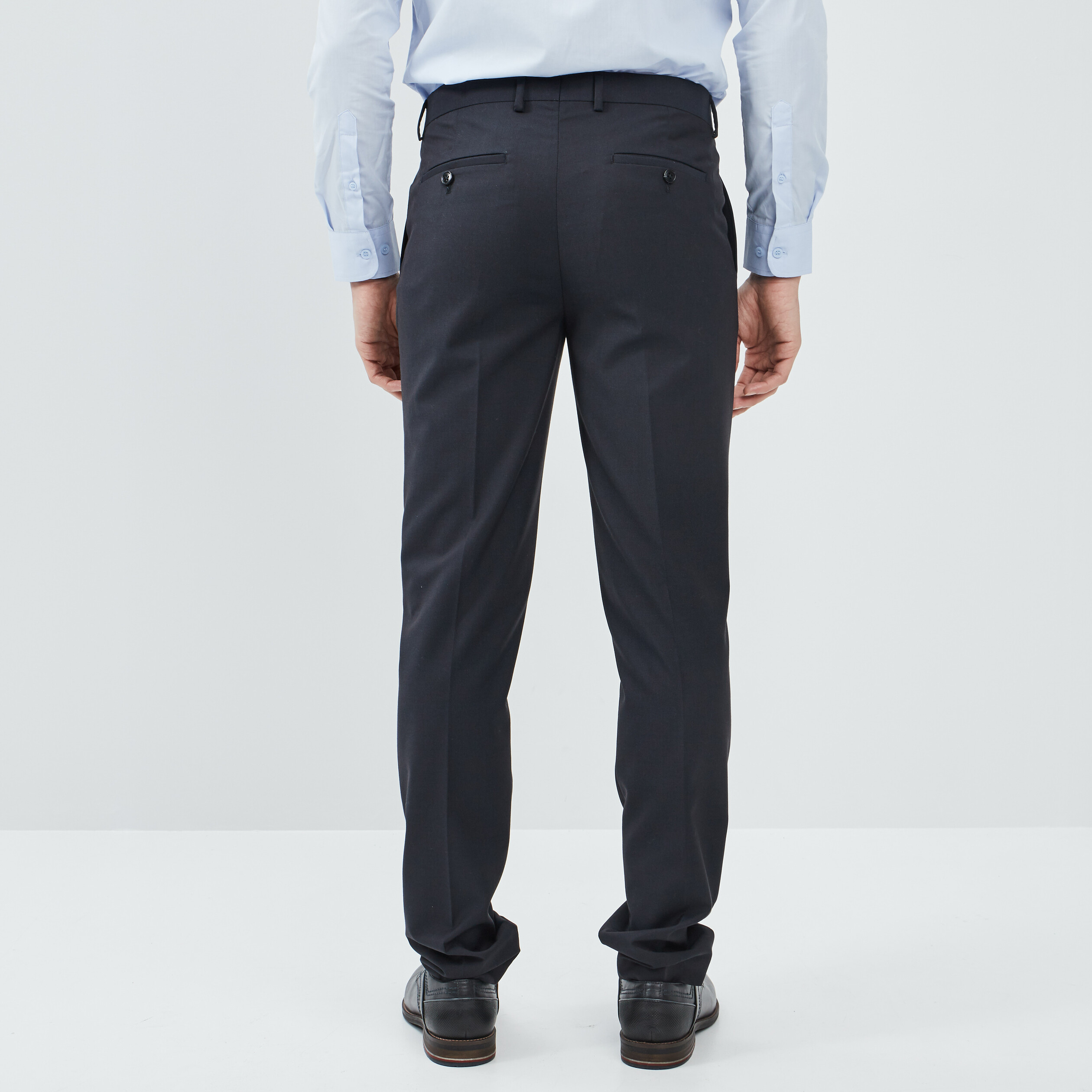 Pantalon slim bleu homme | La Halle