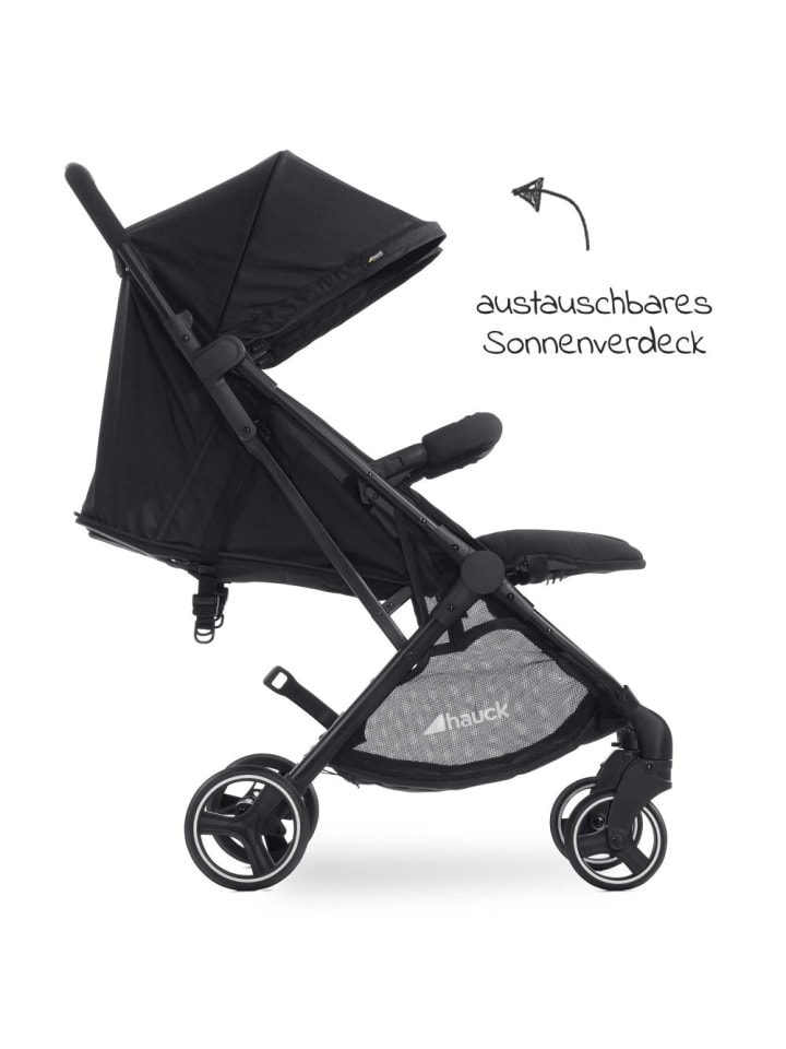 Hauck Zwillingsbuggy Swift X Duo (bis 36 kg) - Black in schwarz günstig kaufen onesize