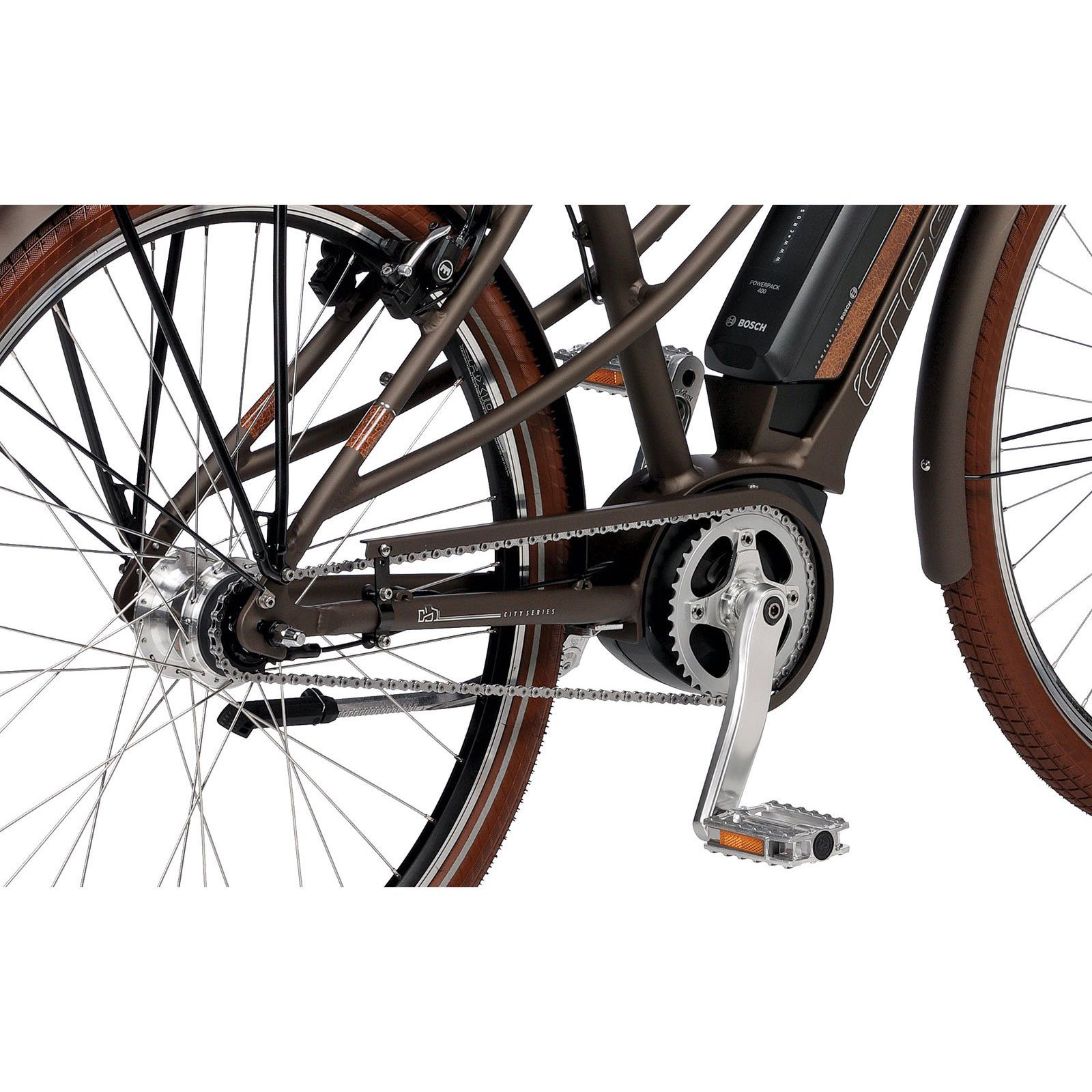 Airtracks E-Bike 28 Zoll Damen City E-Bike BOSCH Excellence Active Line Plus 400 Wh, 7 Gang, Nabenschaltung, Mittelmotor, 400,00 Wh Akku, City Fahrrad VINTAGE FRAME Shimano NEXUS 48cm 53cm 2023