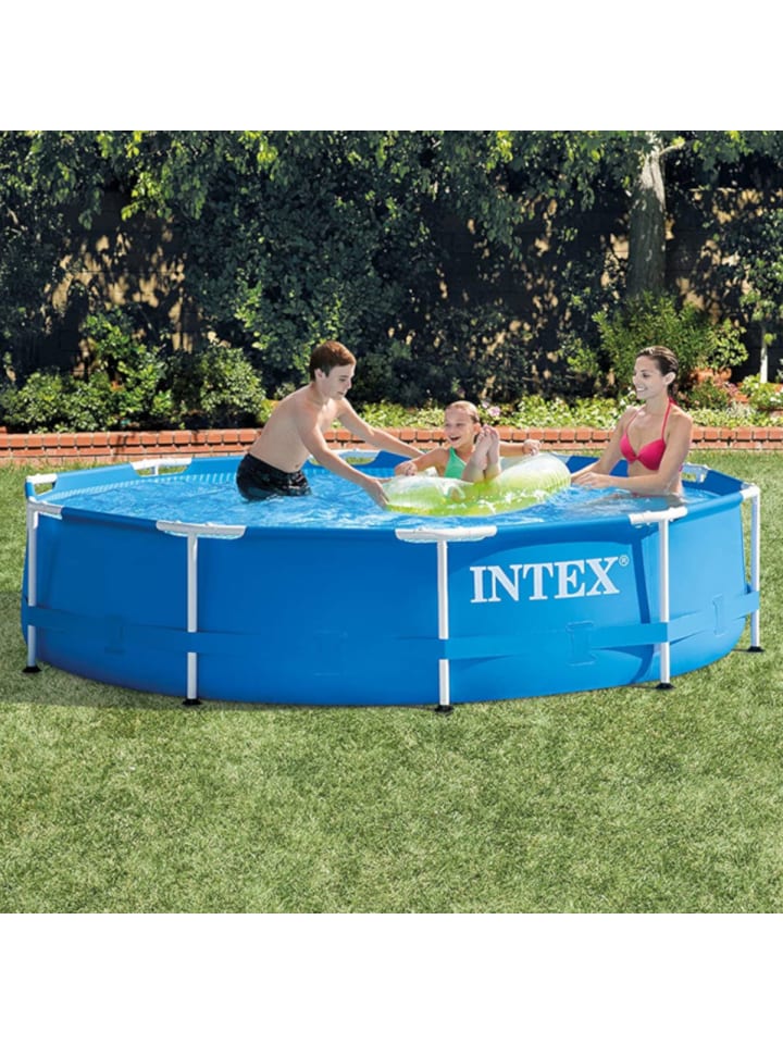Intex Metal-Frame Pool (305x76cm) in blau günstig kaufen onesize